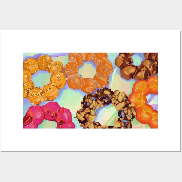 Mochinuts Digital Oil Painting Wall Art by venglehart